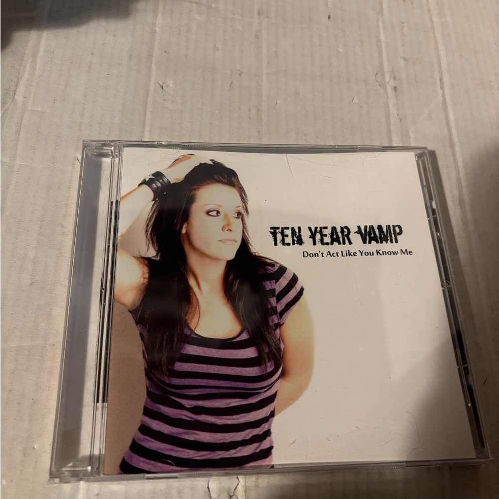 Ten Year Vamp CD - Don't Act Like You Know Me AUTOGRAPHED